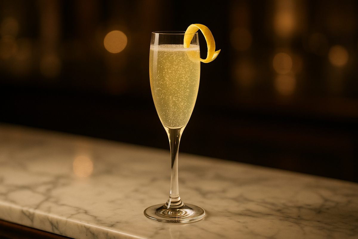 French 75 cocktail