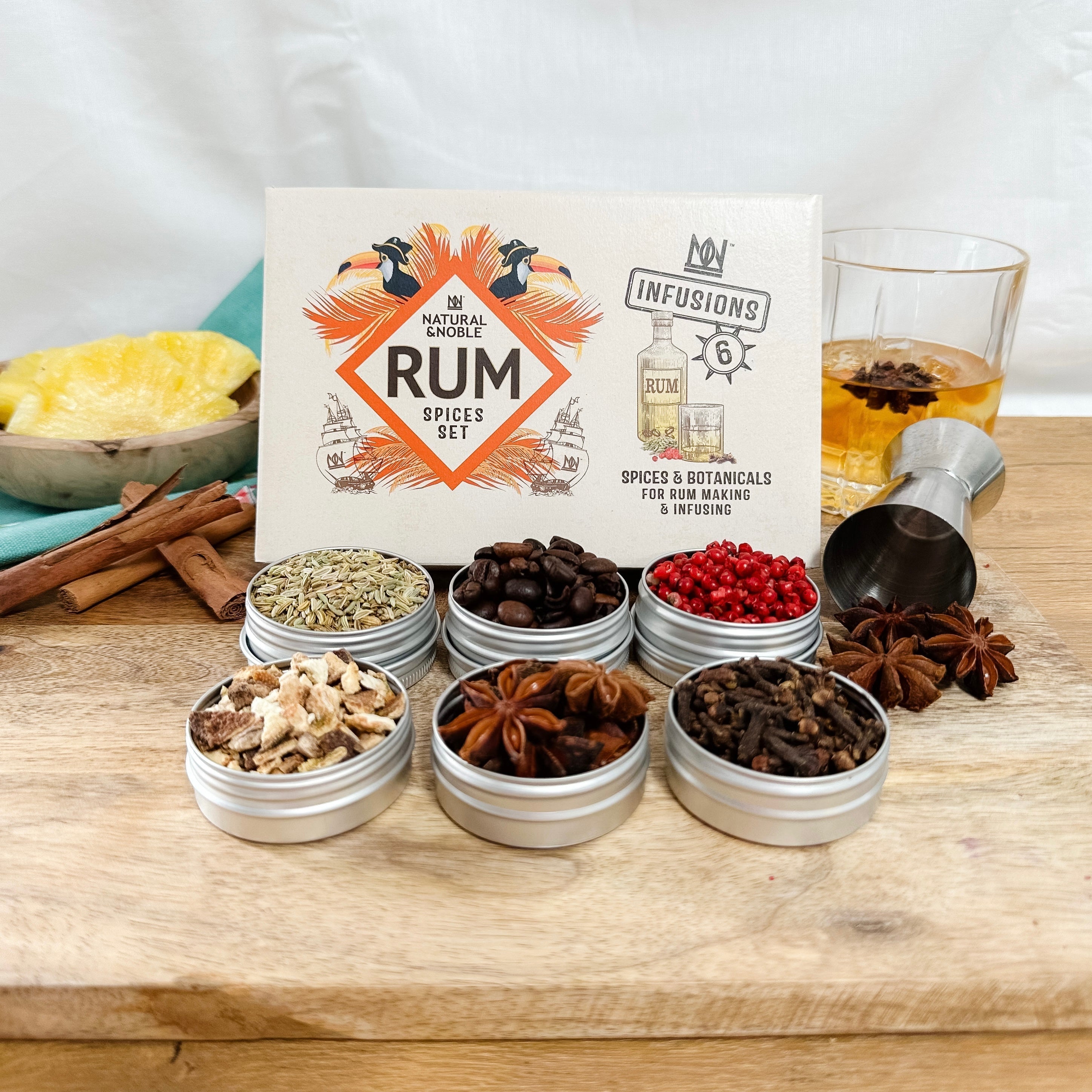 How do I make spiced rum at home? – Natural & Noble - DIY Drinks