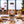 Bottle of Espresso Martini mix with coffee beans on a table with blurred background
