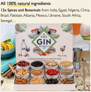 Large Spice & Botanical Infusion Kit for Gin