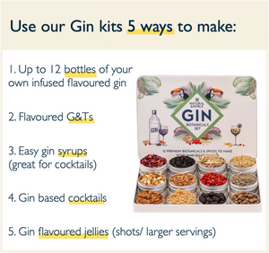 Large Spice & Botanical Infusion Kit for Gin