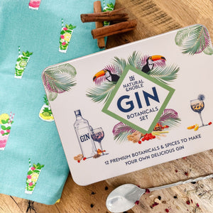 Gin Botanicals and Infusions Kit. Create & Enjoy Your Own Delicious Gin.