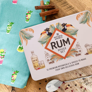 Rum Spices Kit. Make Your Own Delicious Spiced Rum (12 ingredients).
