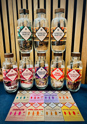 The Full Range of Natural & Noble Cocktail Making Kits 