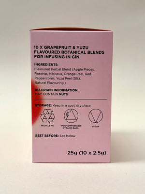 Infusion Bags for Gin - Single Flavour Boxes