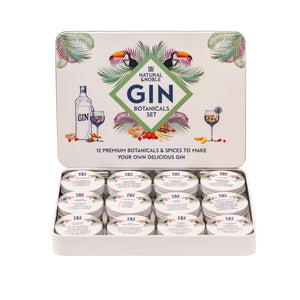 Gin Botanicals and Infusions Kit. Create & Enjoy Your Own Delicious Gin.