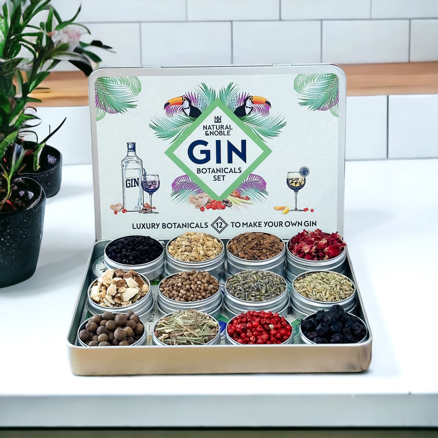 12 Botanicals & Spices for Gin