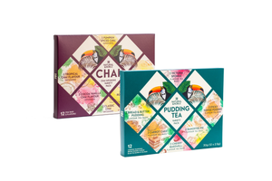 Natural & Noble Tea Lovers Bundle, Including a Pudding Tea & Chai Infusions Variety Gift Pack