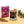 Three packaged mulling spice blends from Natural & Noble, each designed for making mulled wine, cider, and gin. The packages are u and illustrate the contents and instructions for use.