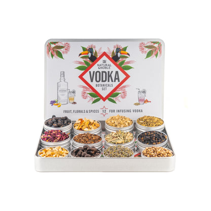 12 Botanicals & Spices for Vodka