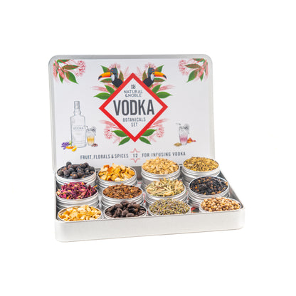 12 Botanicals & Spices for Vodka