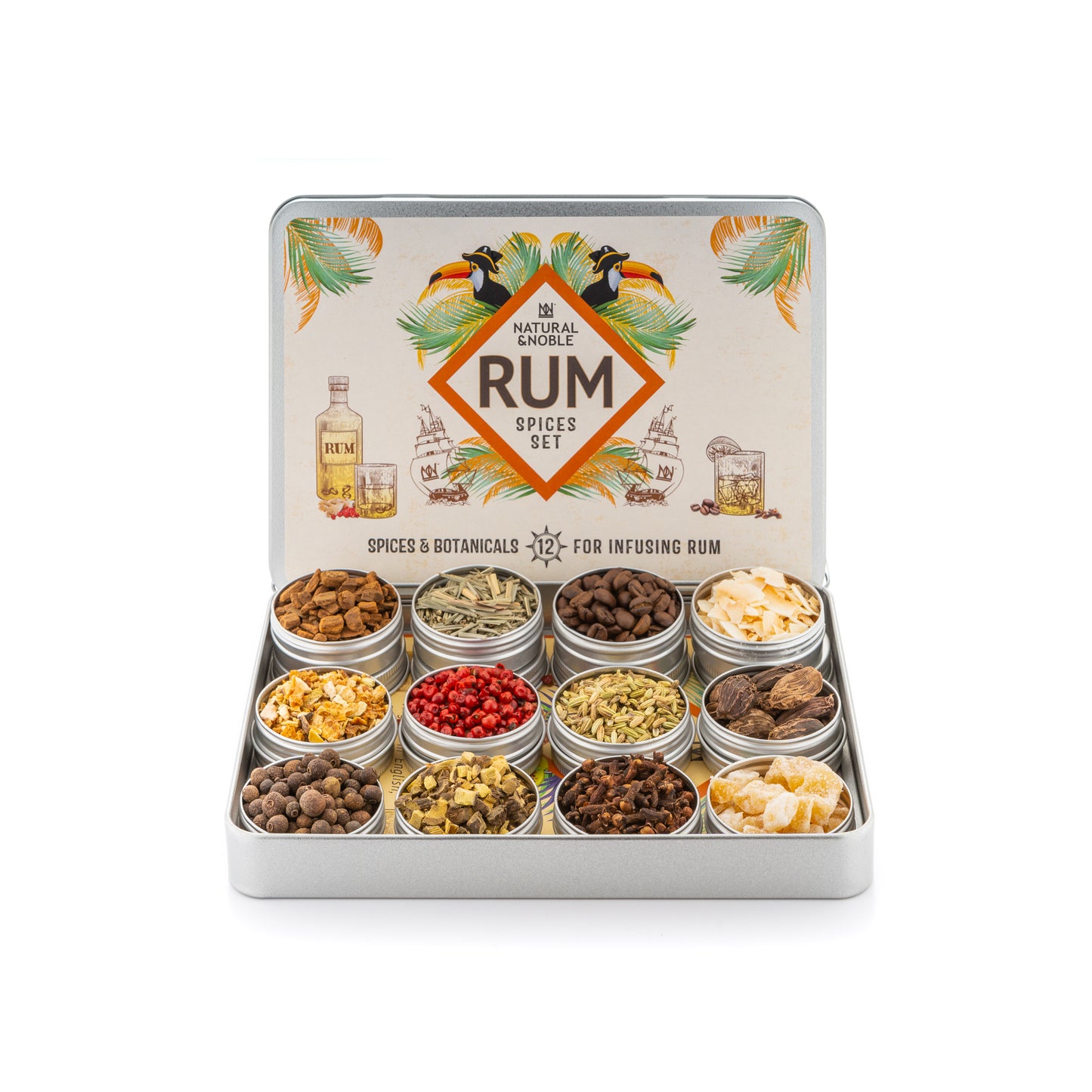 12 Spices & Botanicals for Rum