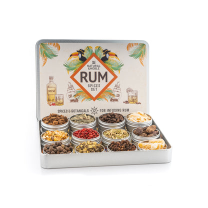 12 Spices & Botanicals for Rum