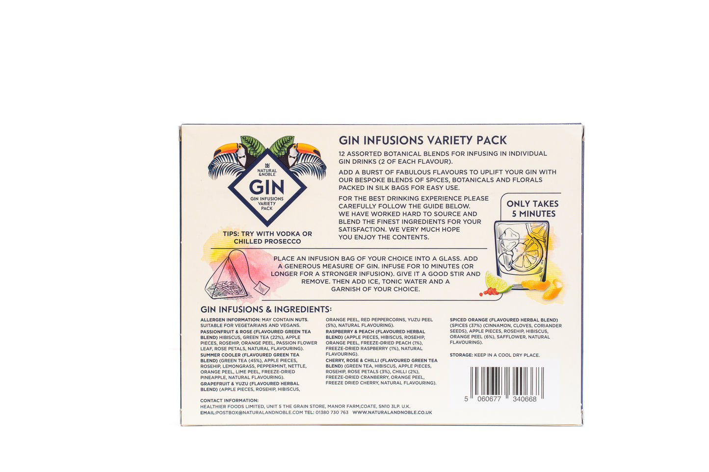 Gin Infusions Variety Pack